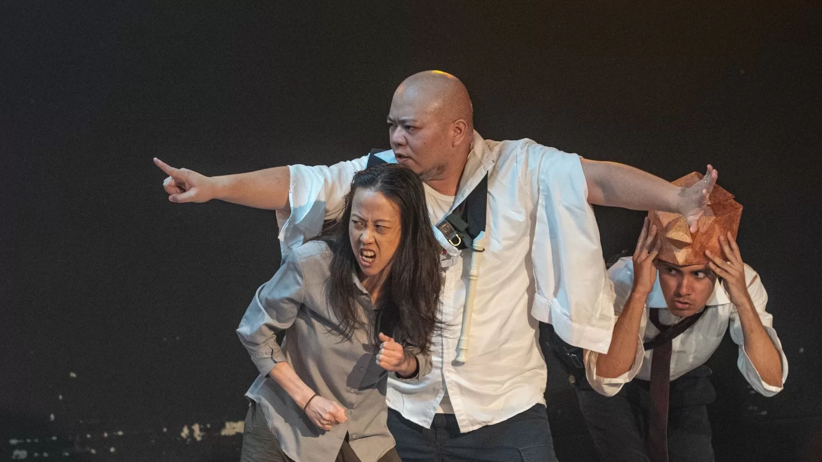 The cult members from POLY's Polygon story